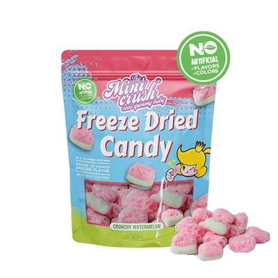 Liofilizowany chrupiący arbuz (naturalny kolor)